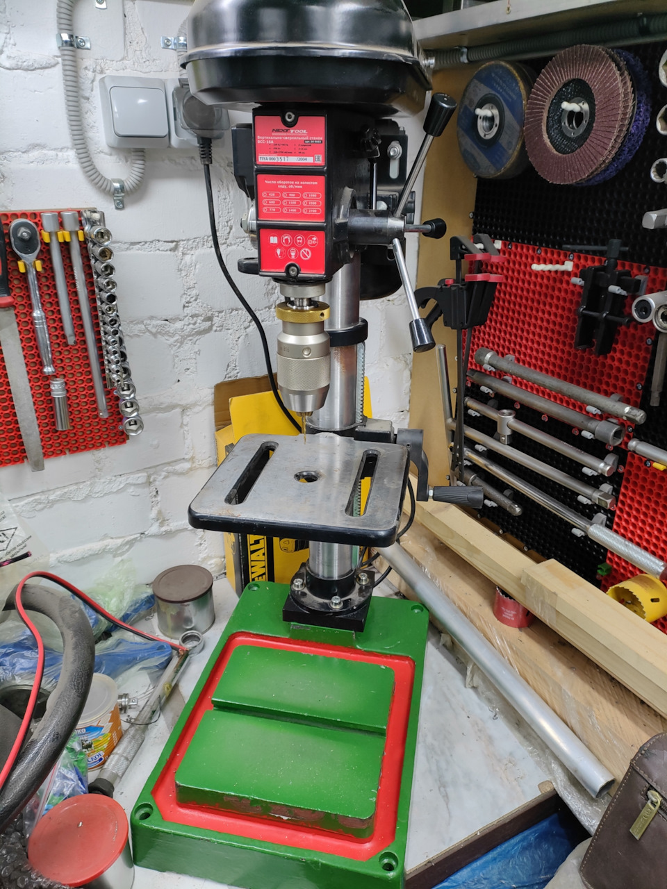 Сверлильный станок в гараж — Lada Приора хэтчбек, 1,6 л, 2010 года ...