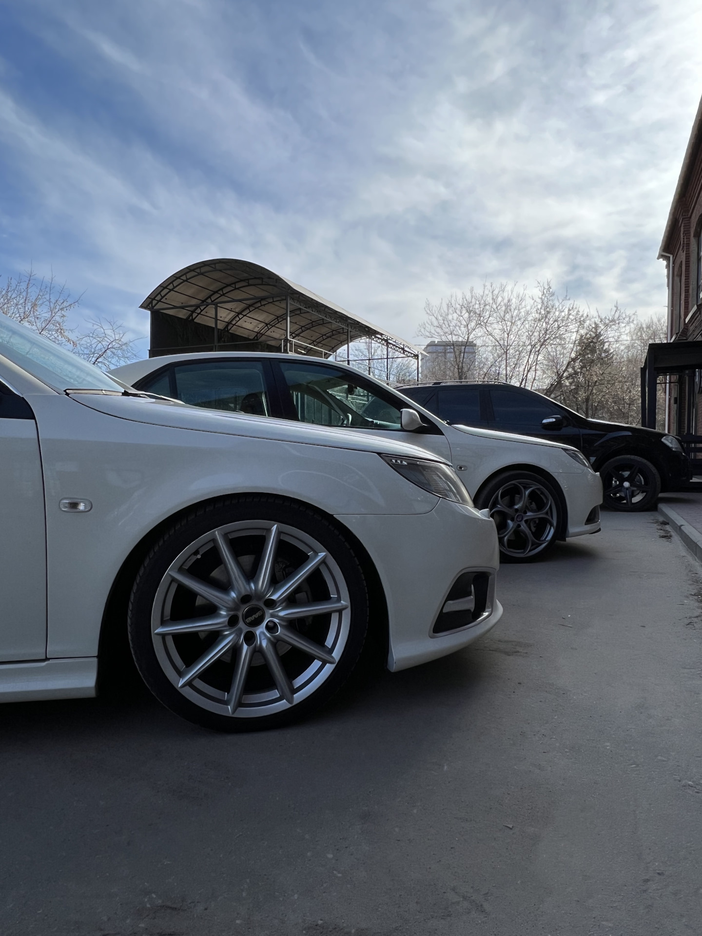 Машина дня drive2 + Диффузор ver.2.3 + Белый универсал — Saab 9-3 (2G ...