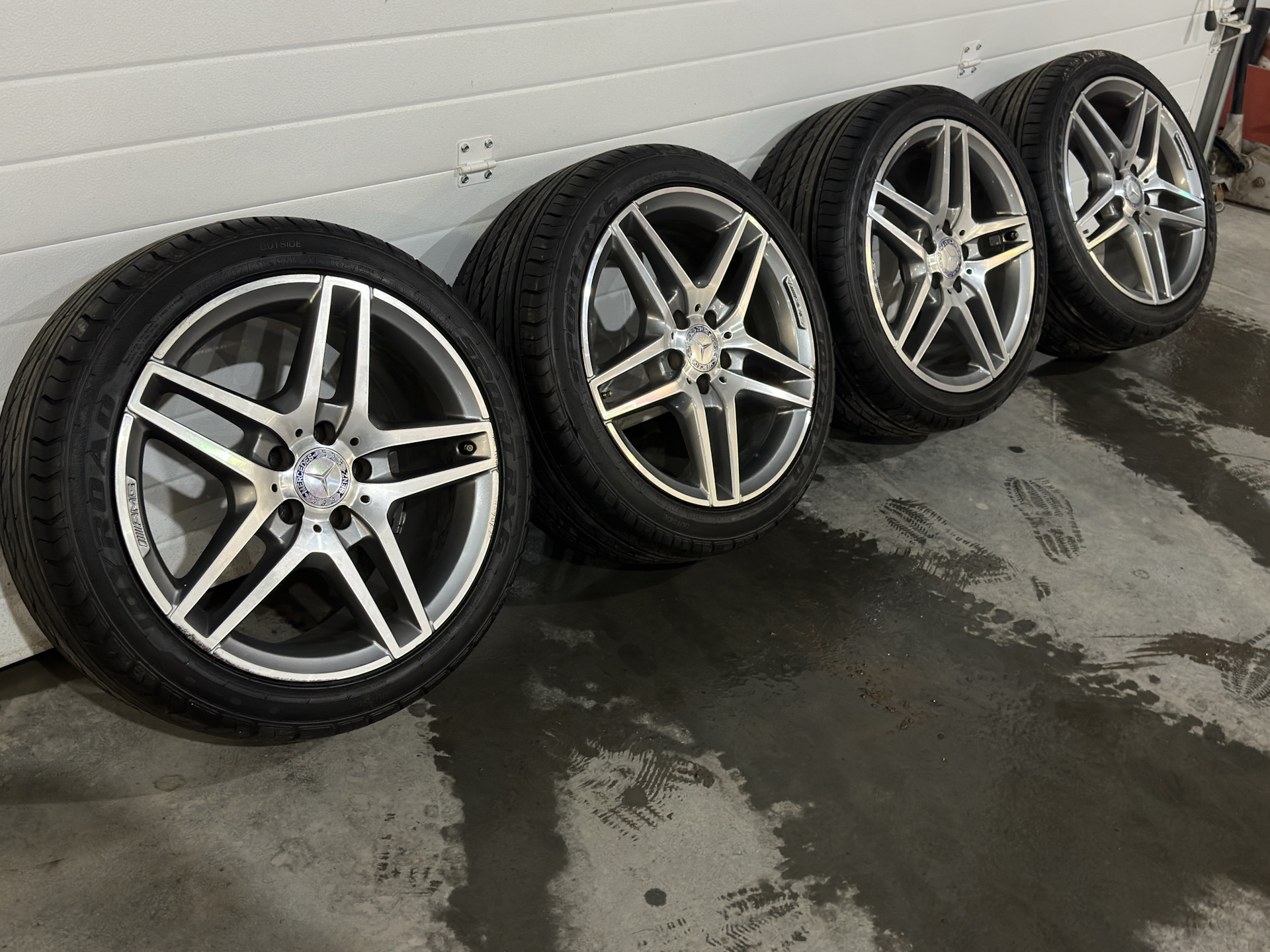 Оригинальные диски R18 зимний комплект — Mercedes-Benz E-Class (W212 ...