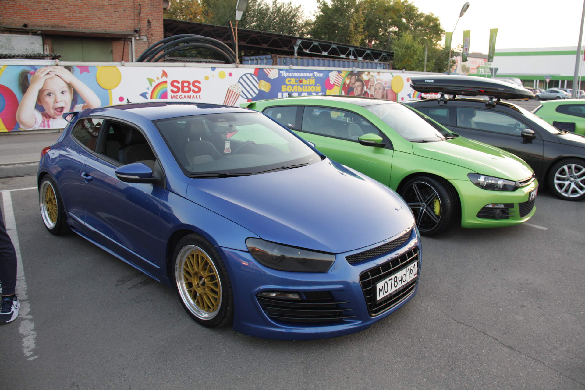 Volkswagen Scirocco открытый люк