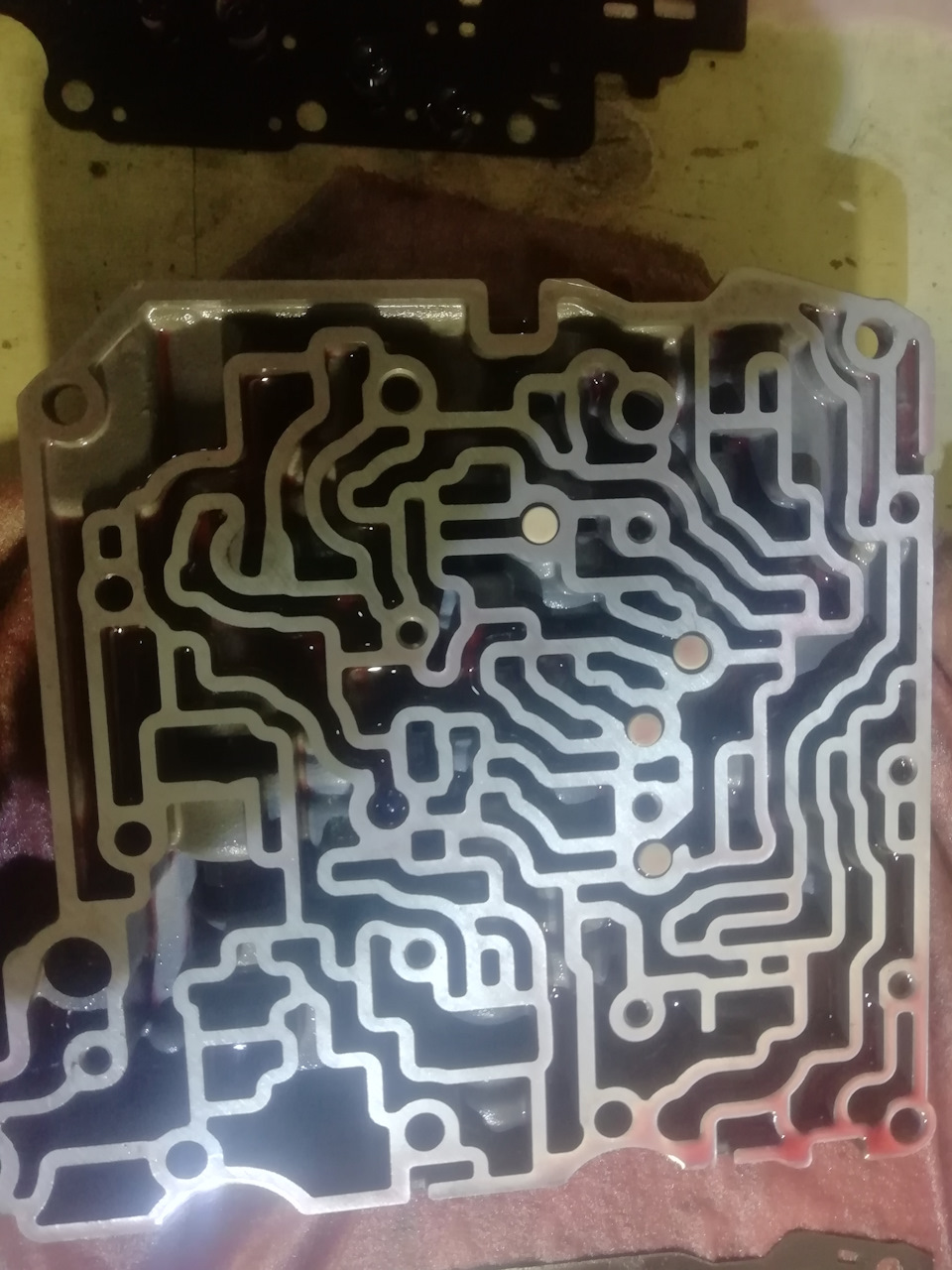 Чистка гидроблока айсин55-51sn — Saab 9-5, 2,3 л., 2007 года | своими ...