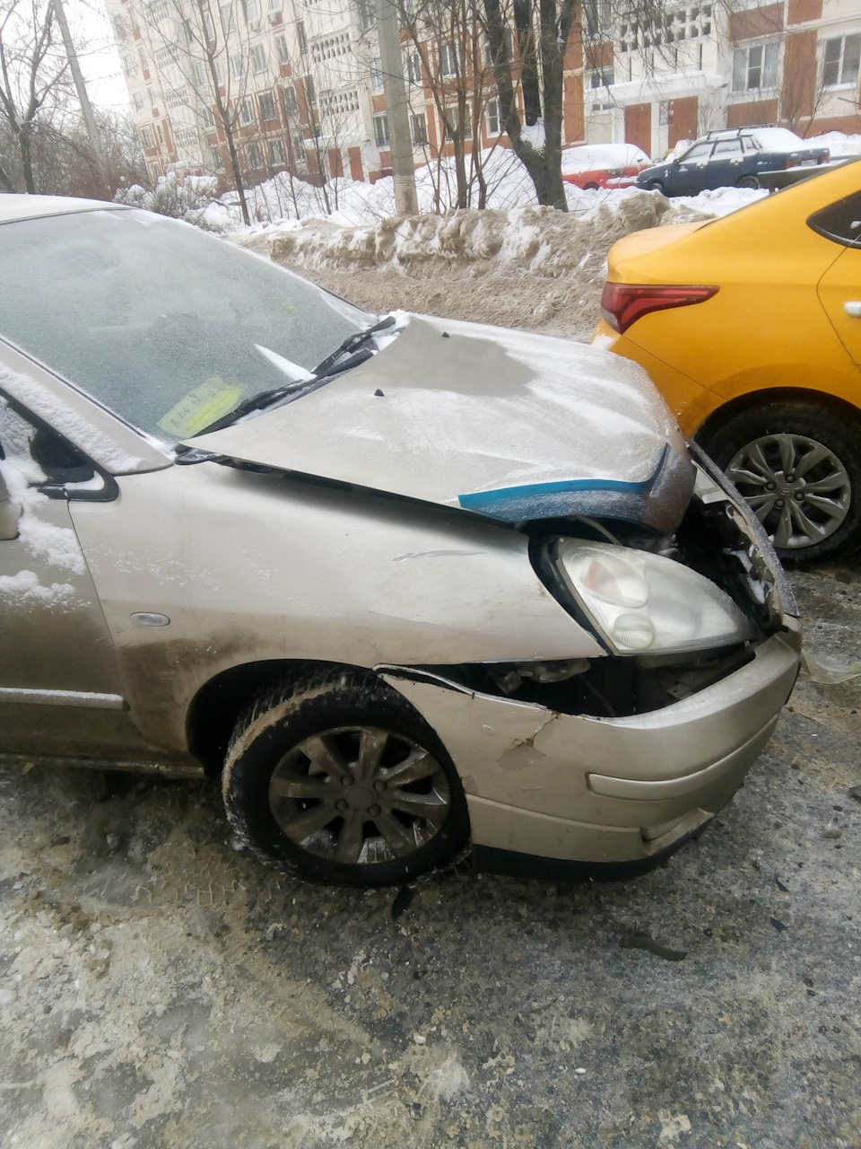 Авария 18.02.18 — Suzuki Liana, 1,6 л, 2006 года | ДТП | DRIVE2