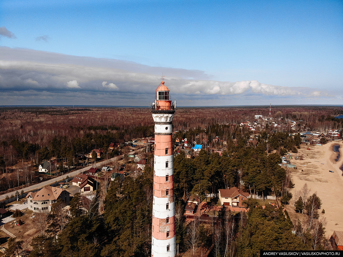 Осиновецкий маяк фото пляжа