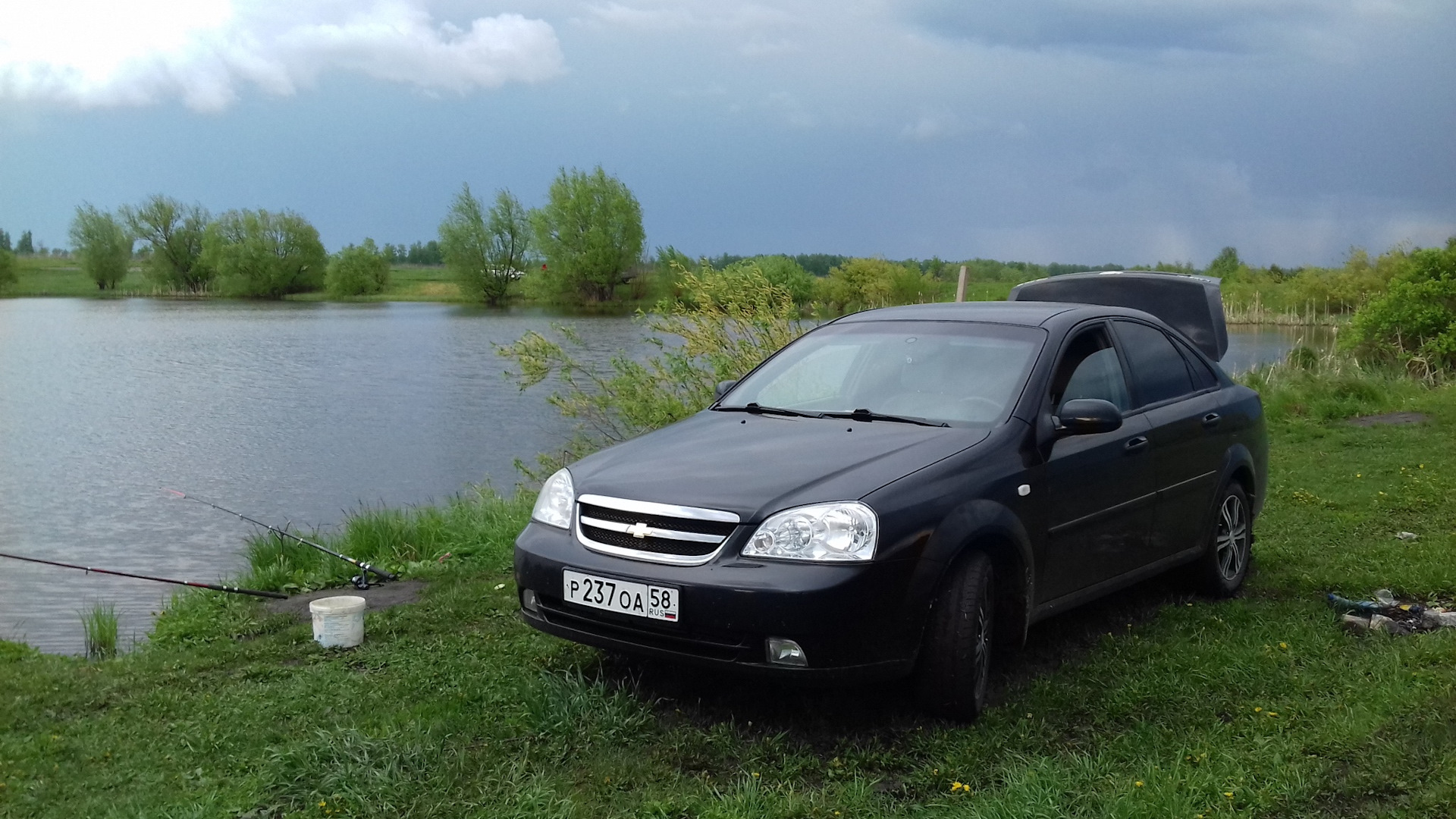 Chevrolet Lacetti 2011 седан чёрный