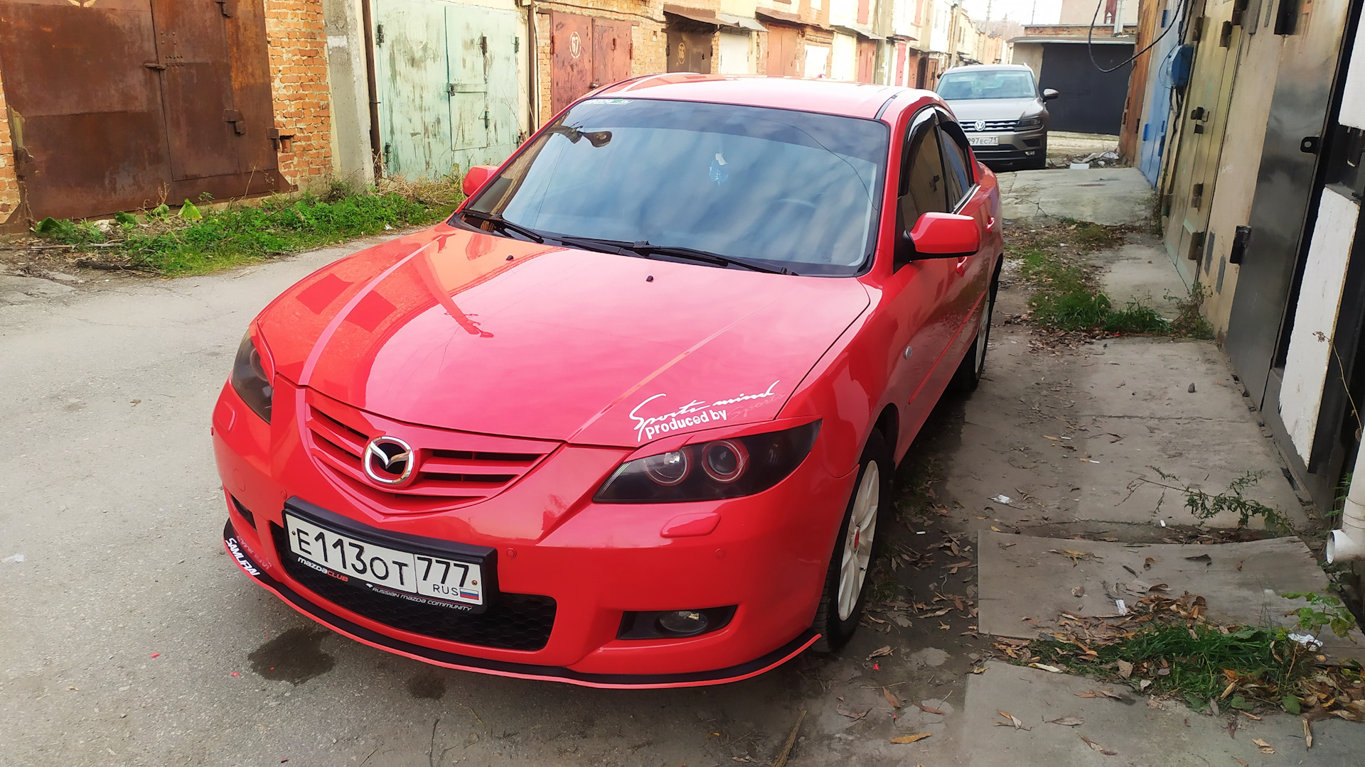 Mazda 3 (1G) BK 1.6 бензиновый 2008 | Красная Зверюга на DRIVE2