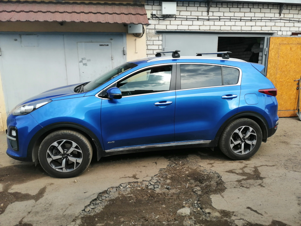 Багажник — KIA Sportage (4G), 2,4 л, 2019 года | своими руками | DRIVE2