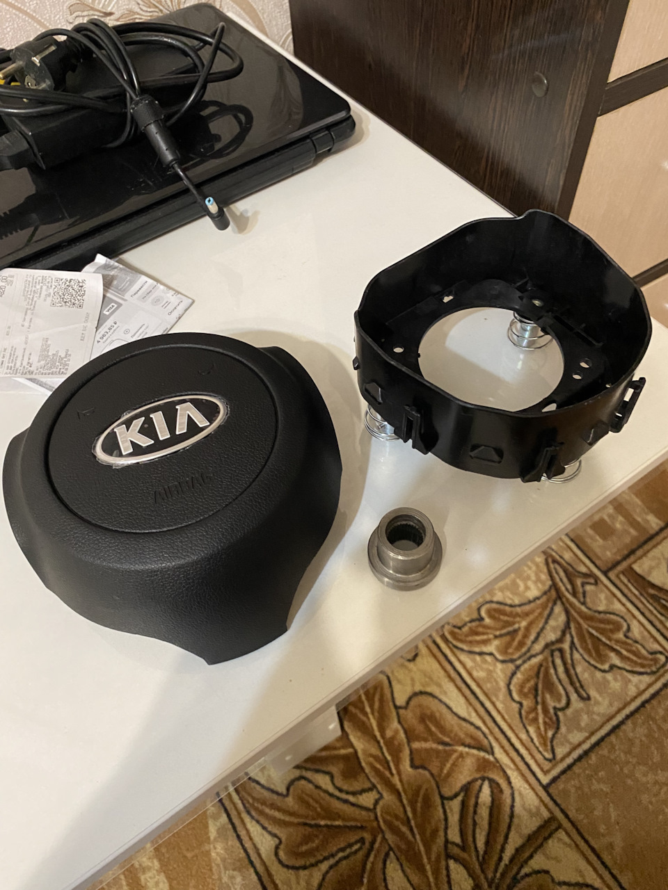 Мульти руль от Киа Рио 4 в Приору — Lada Приора седан, 1,6 л, 2009 года ...