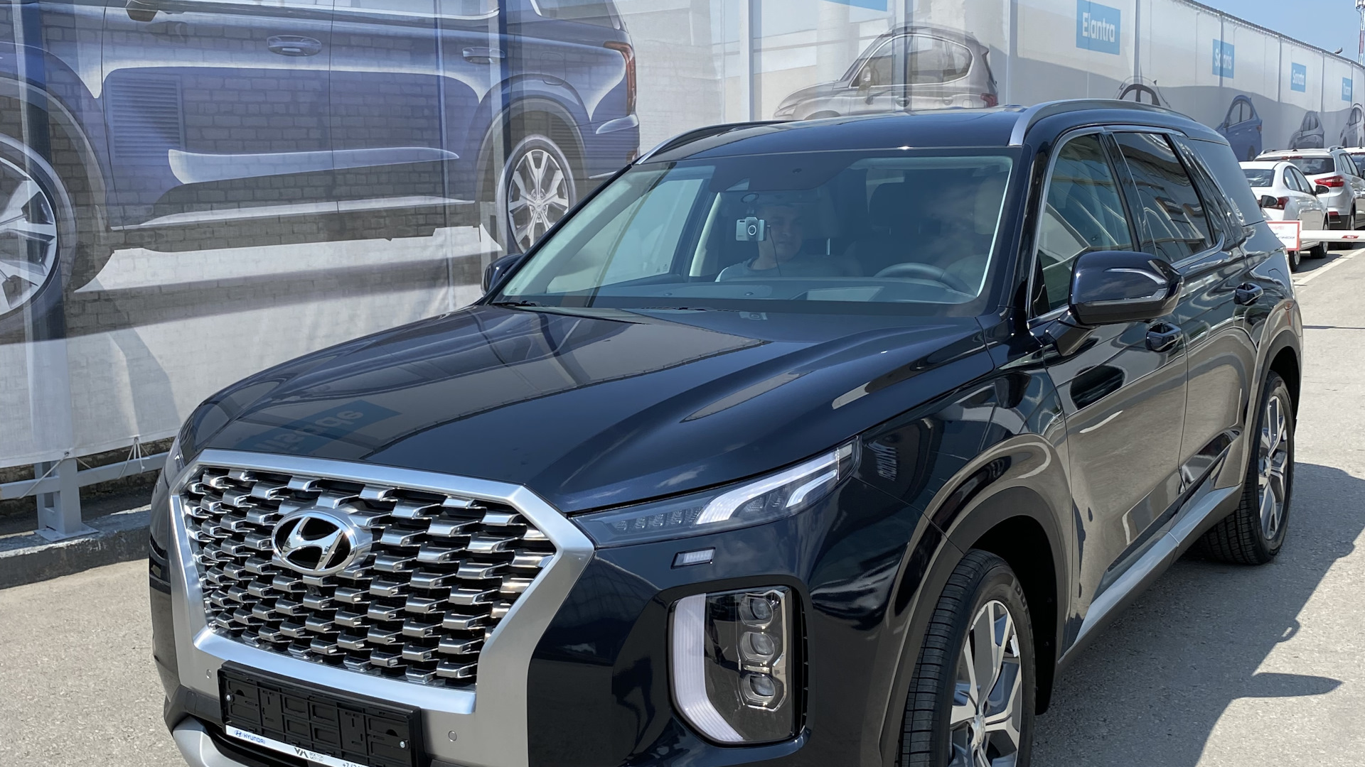 Hyundai Palisade 2.2 дизельный 2021 | Космос 7 мест на DRIVE2