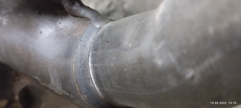 Замена гофры катколлектора Ford focus 2 — Ford Focus II Wagon, 1,6 л ...