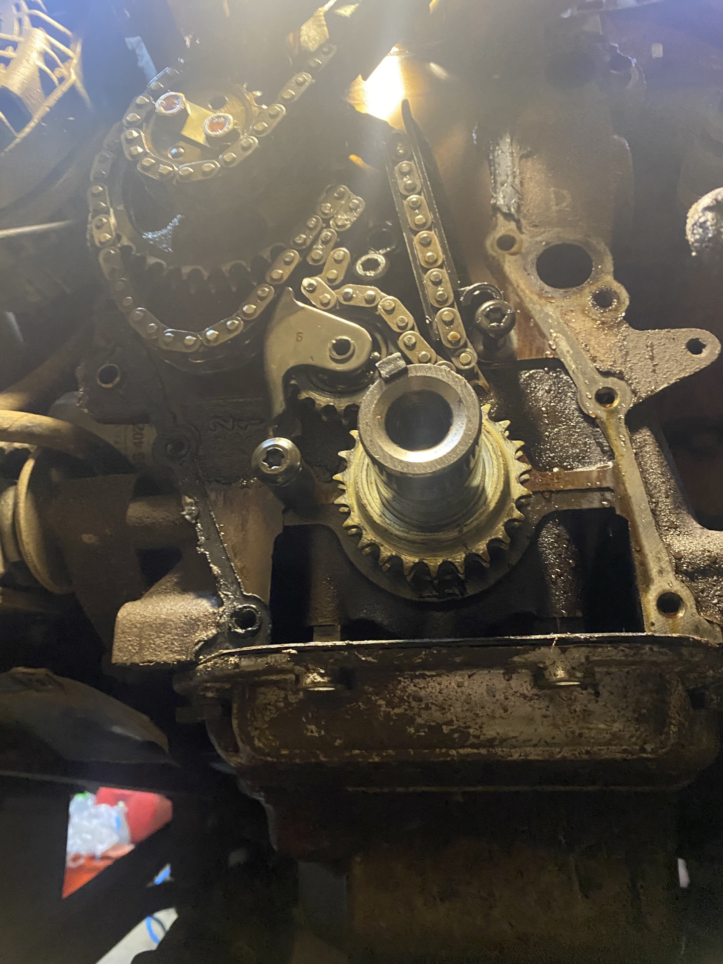 Обрыв цепи грм — УАЗ 315195 Hunter, 2,7 л., 2012 года | другое | DRIVE2