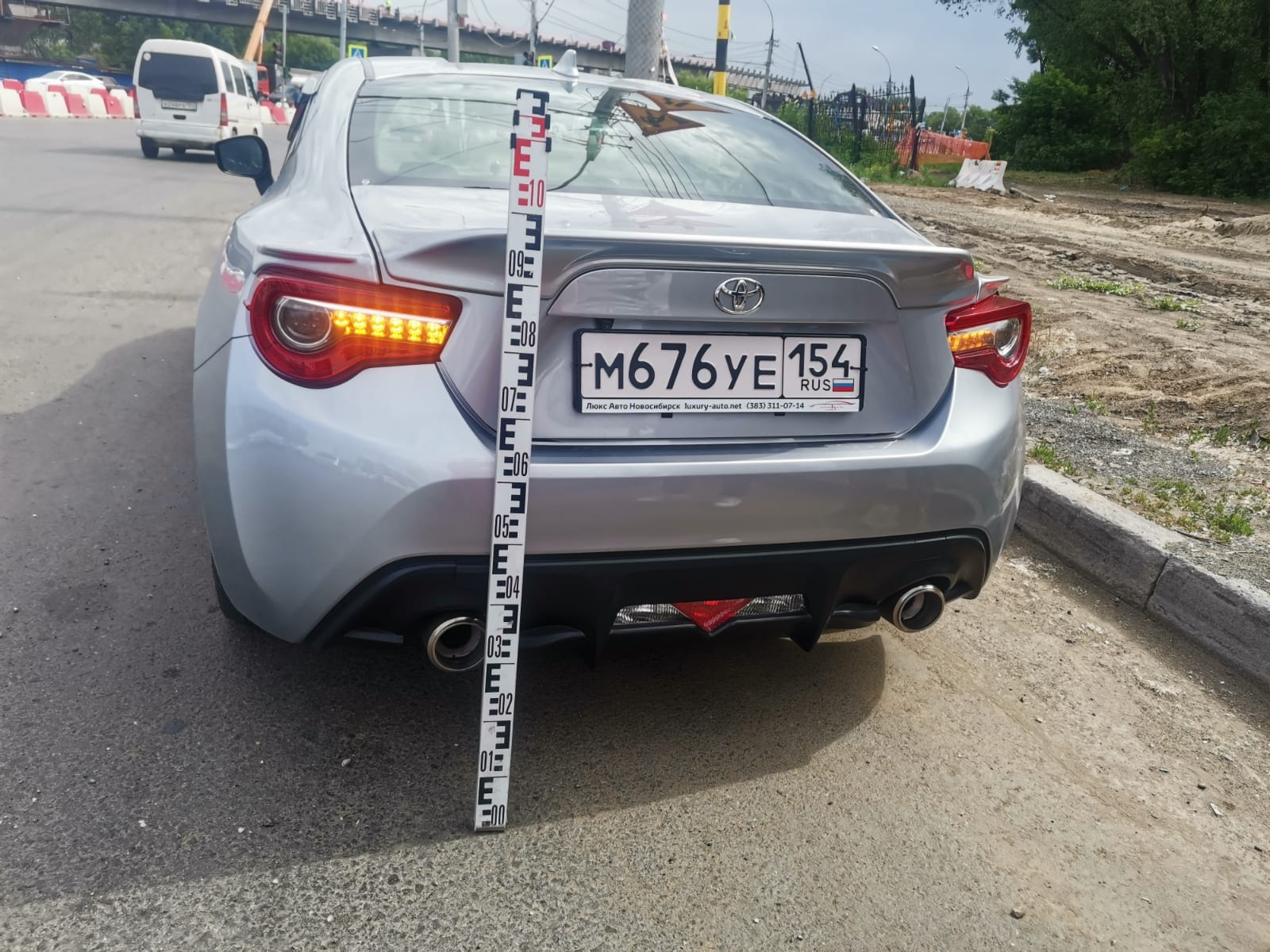 13.2 Выезд из Новосибирска — Toyota GT86, 2 л, 2019 года | ДТП | DRIVE2