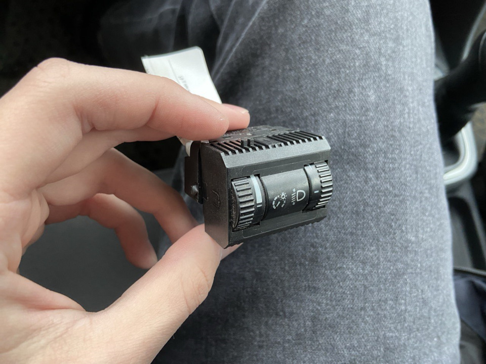 Доработки #3 (регулятор яркости приборной панели, оригинальный ...