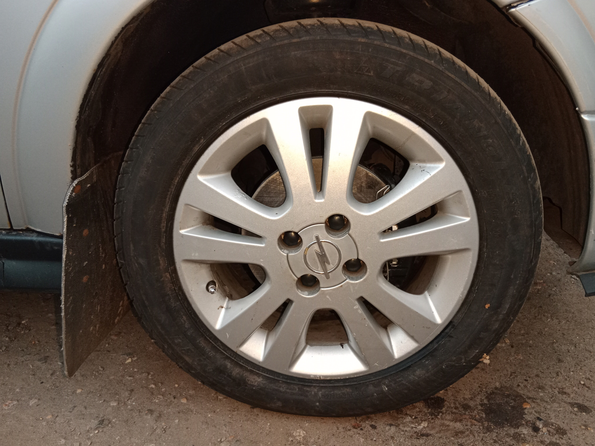 Замена передних тормозных дисков опель астра G x16xel — Opel Astra G, 1 ...