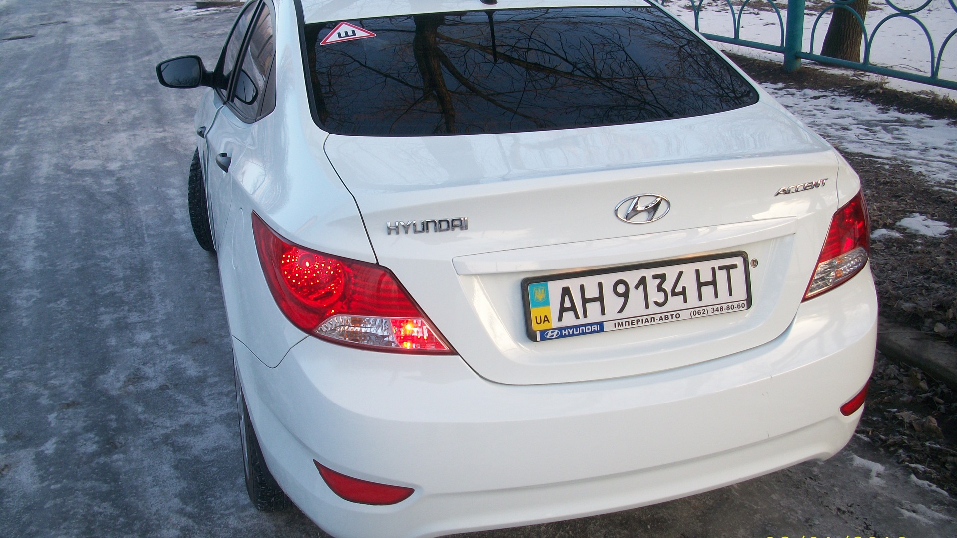 Hyundai Accent (4G) 1.4 бензиновый 2011 | бомбец после ваз 2101 на DRIVE2