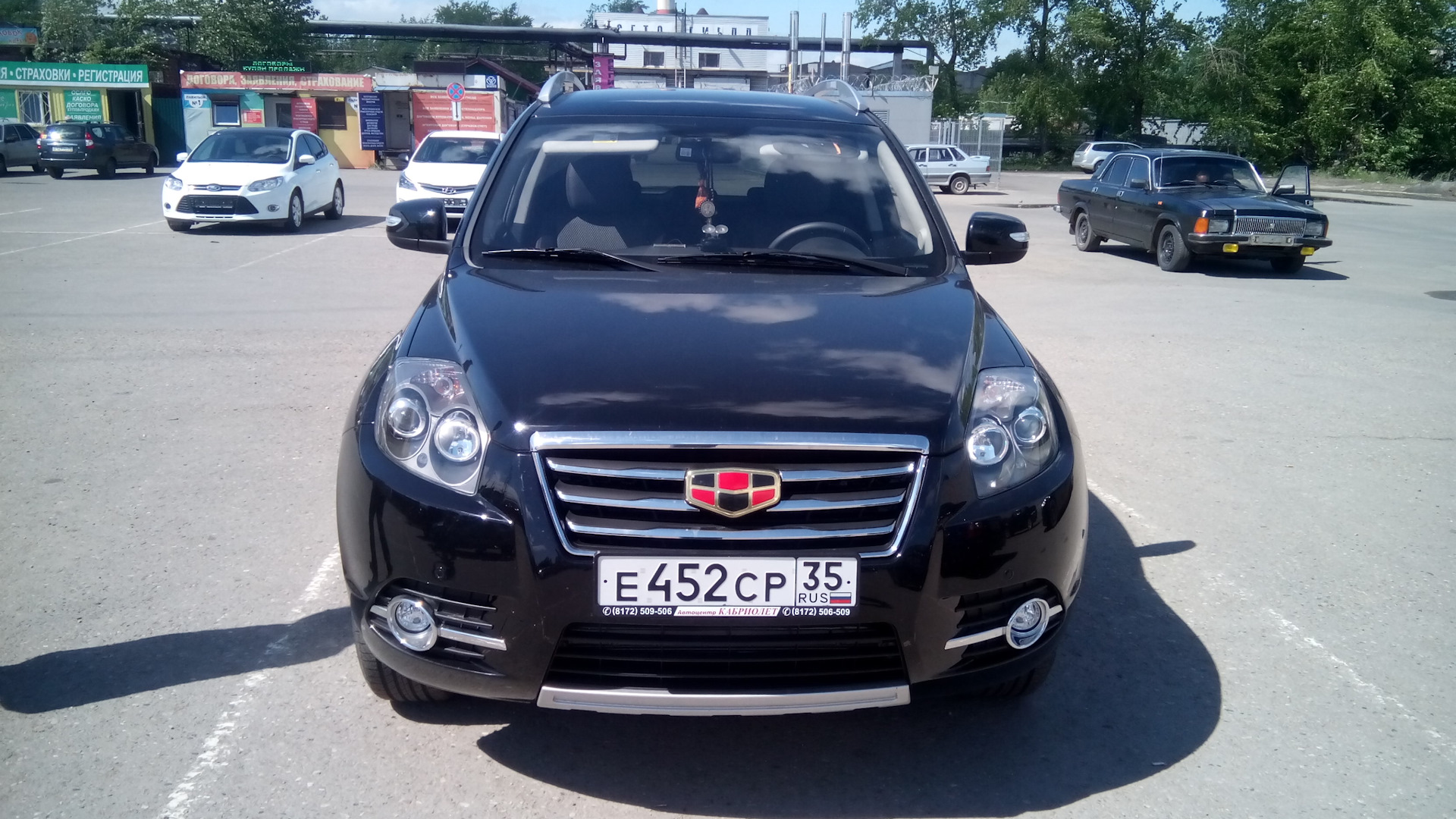 Geely Emgrand x7 мигалки