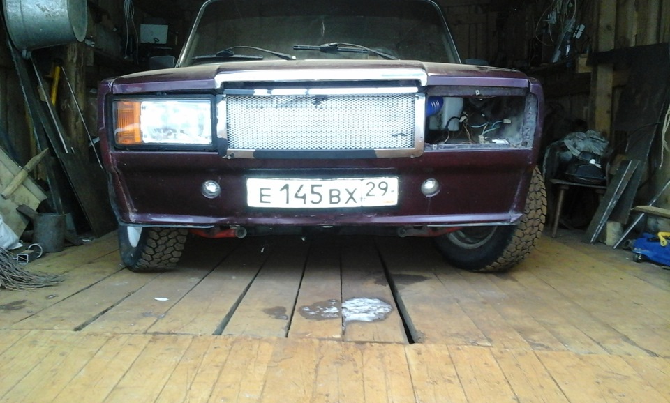 Увеличение выворота — Lada 21070, 1,5 л, 2003 года | тюнинг | DRIVE2