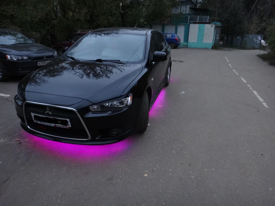 Mitsubishi Lancer 10 Purple