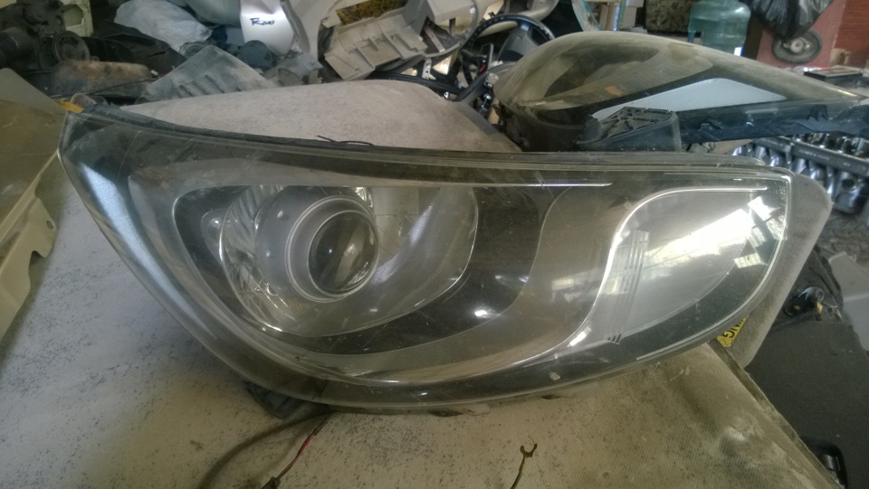 продаю фары — Hyundai Solaris (1G), 1,6 л, 2013 года | аксессуары | DRIVE2