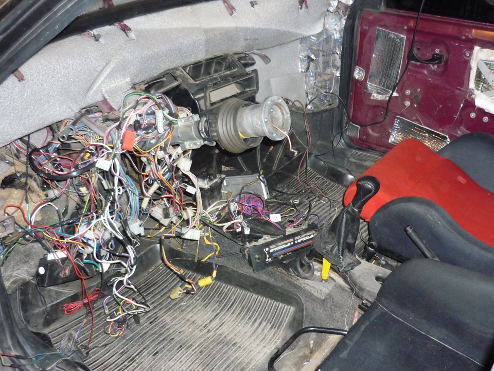 УСТАНОВКА ЕВРОПАНЕЛИ (ЧАСТЬ № 2) — Lada 21099, 1,7 л, 1996 года ...