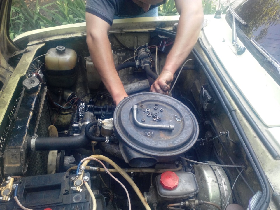 Решил такой настроить тепловой зазор клапанов, — ИЖ Москвич 412, 1,5 л ...