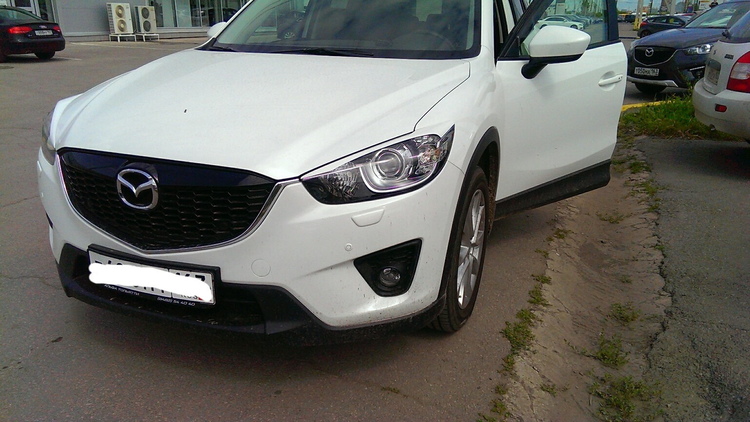 9 Муки выбора. "Реснички" на передние фары. - Mazda CX-5 (1G), 2 л, 2014 года тю