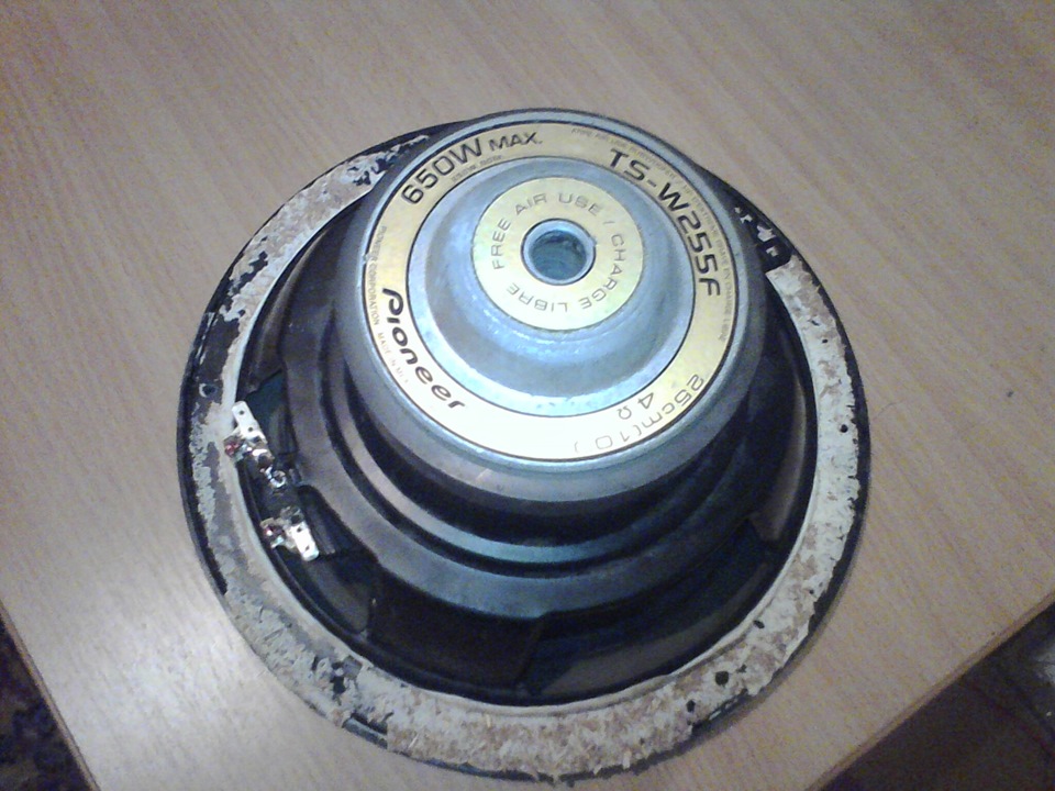 установка Сабвуфера PIONER Fre Air в заднюю полку часть 1 — Mazda 626 ...