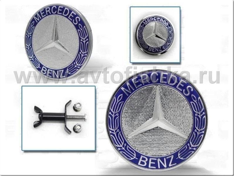 Эмблема — Mercedes-Benz E-Class (W124), 2,3 л, 1989 года | аксессуары ...