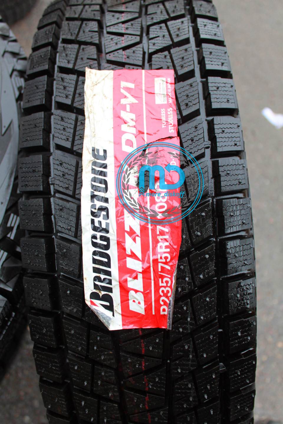 5 — Зима 235/75 R17 Bridgestone Blizzak DMV1 — More_Diskoff на DRIVE2