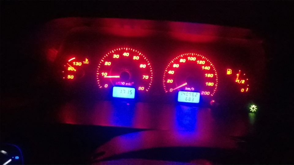 Доработка (тюнинг) щитка приборов Ваз 2115 — Lada 2115, 1,5 л, 2005 ...