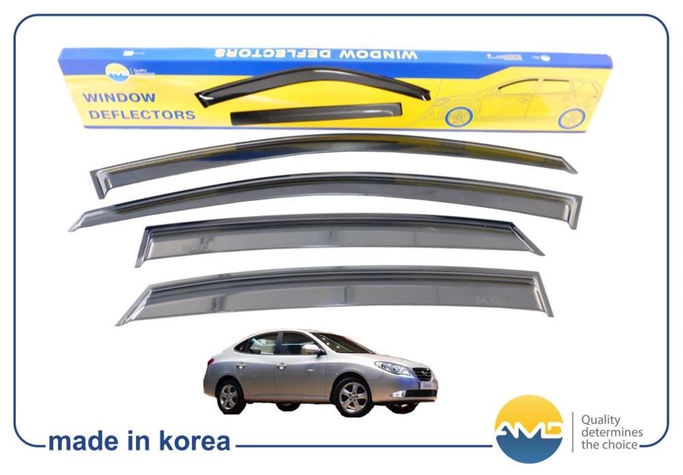 дефлекторы окон для hyundai avante дефлекторы окон для hyundai avante
