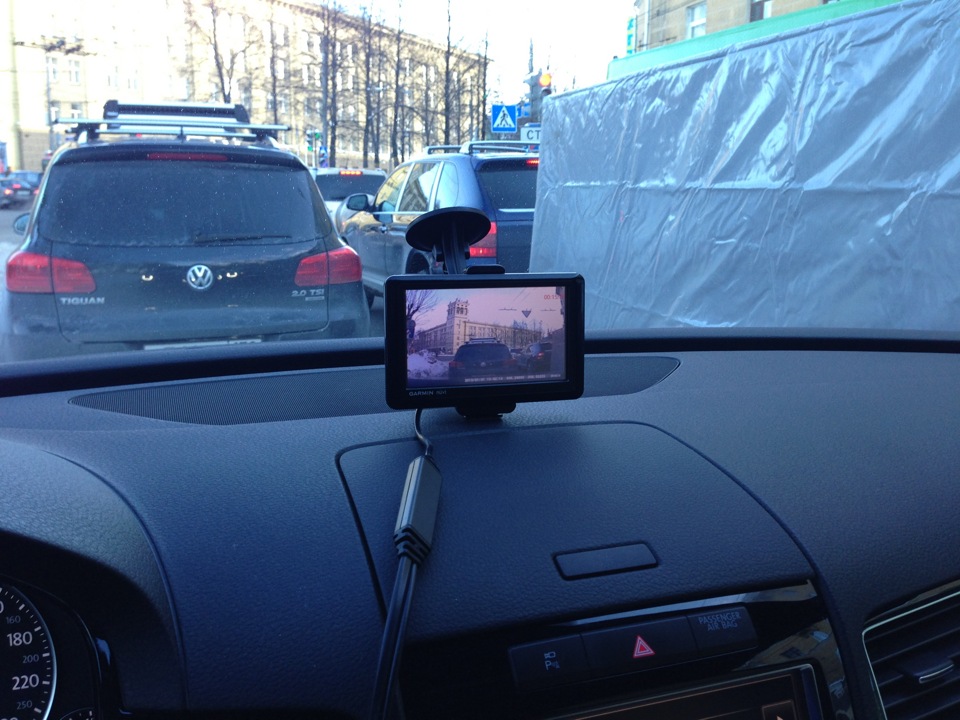 Навигатор + видеорегистратор (Часть 2) — Volkswagen Touareg (2G), 4,2 л ...