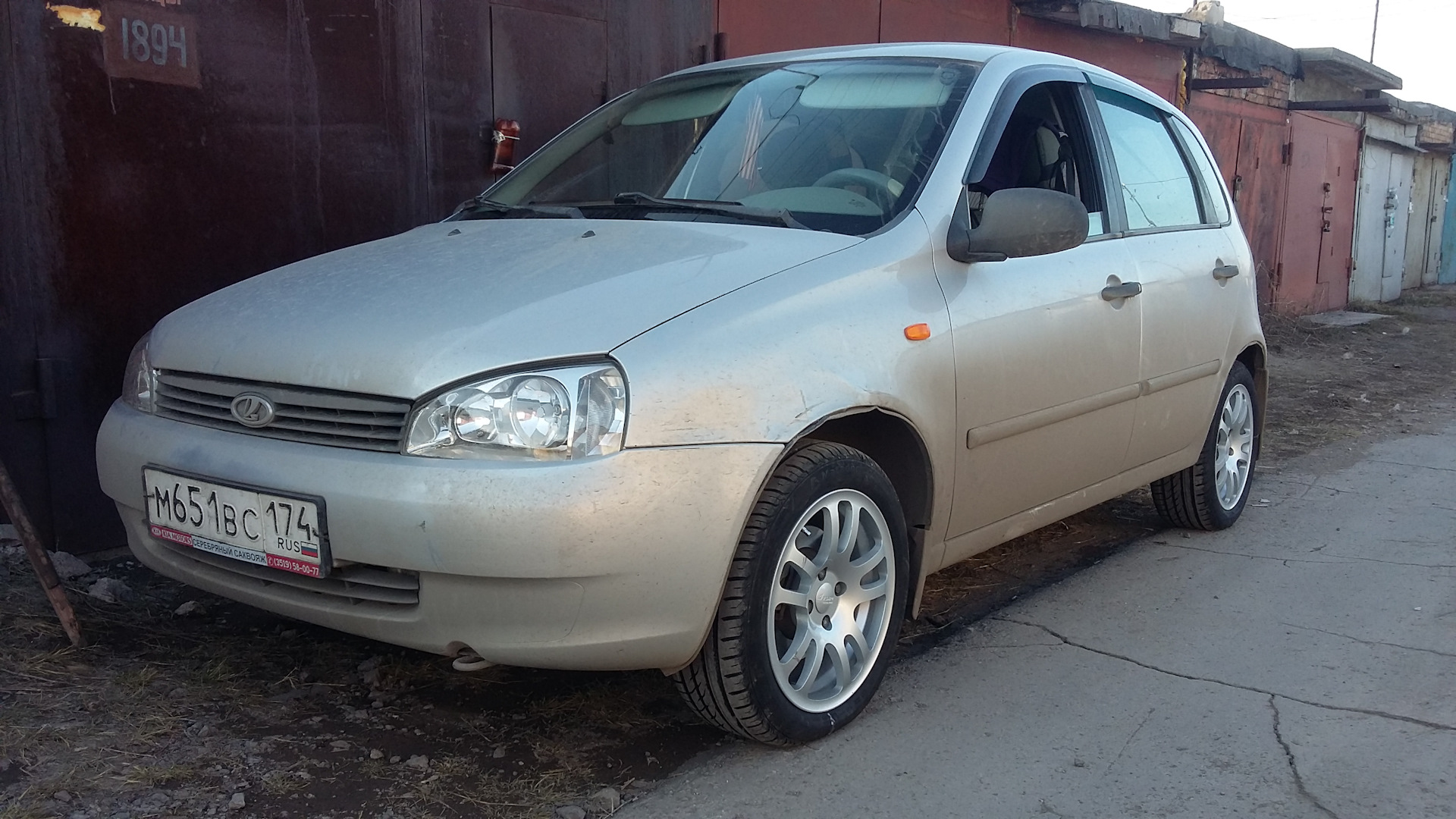 Lada Калина хэтчбек 1.4 бензиновый 2008 | 1,4л 16V на DRIVE2