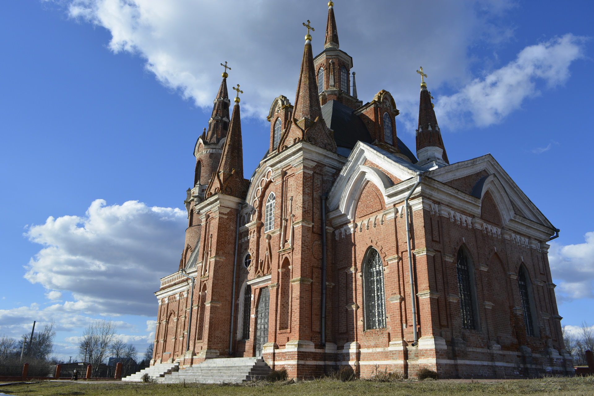 Церковь в Вешаловке Липецкой области