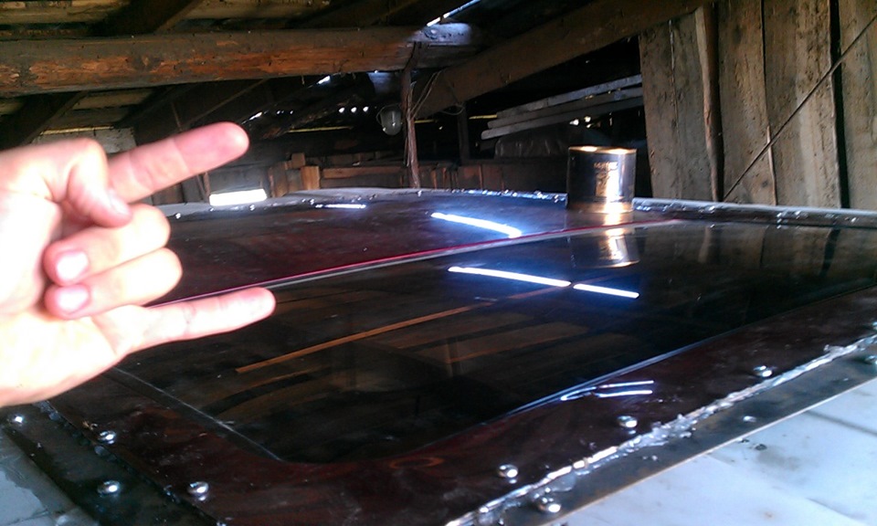 Установка люка на крышу — УАЗ 469, 3 л., 1997 года | своими руками | DRIVE2