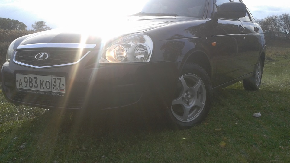 Стингер — Lada Приора хэтчбек, 1,6 л, 2013 года | тюнинг | DRIVE2