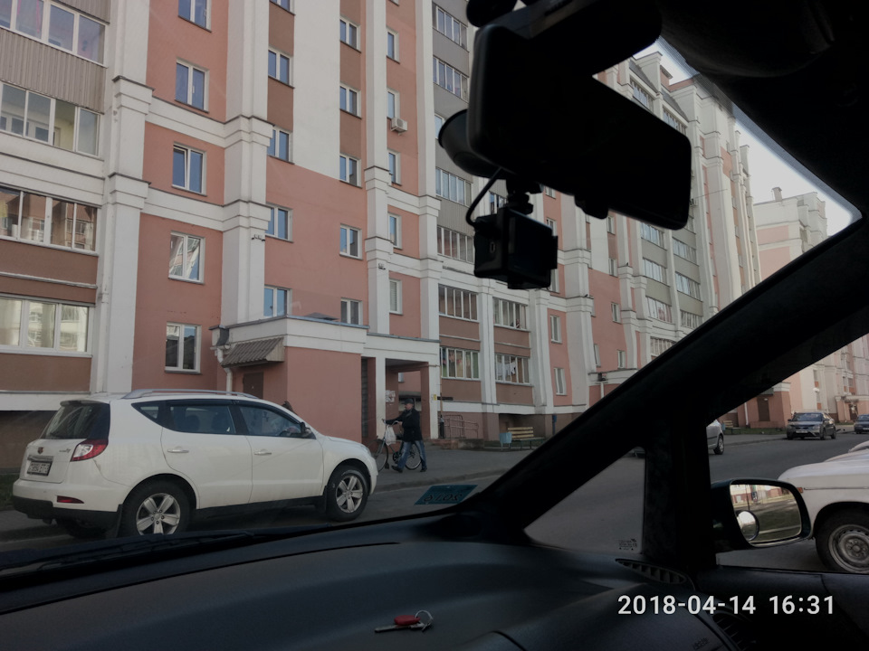 Установка sj4000 в машину