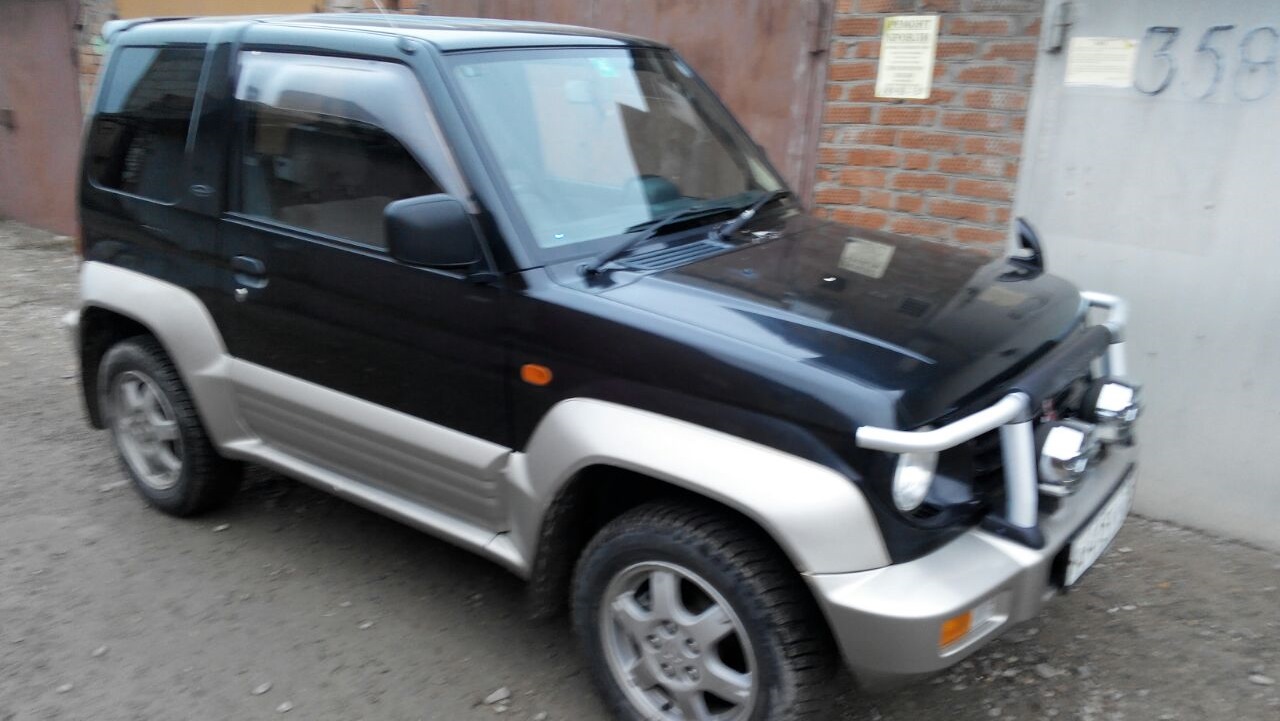Mitsubishi Pajero Junior 1.1 бензиновый 1998 | на DRIVE2