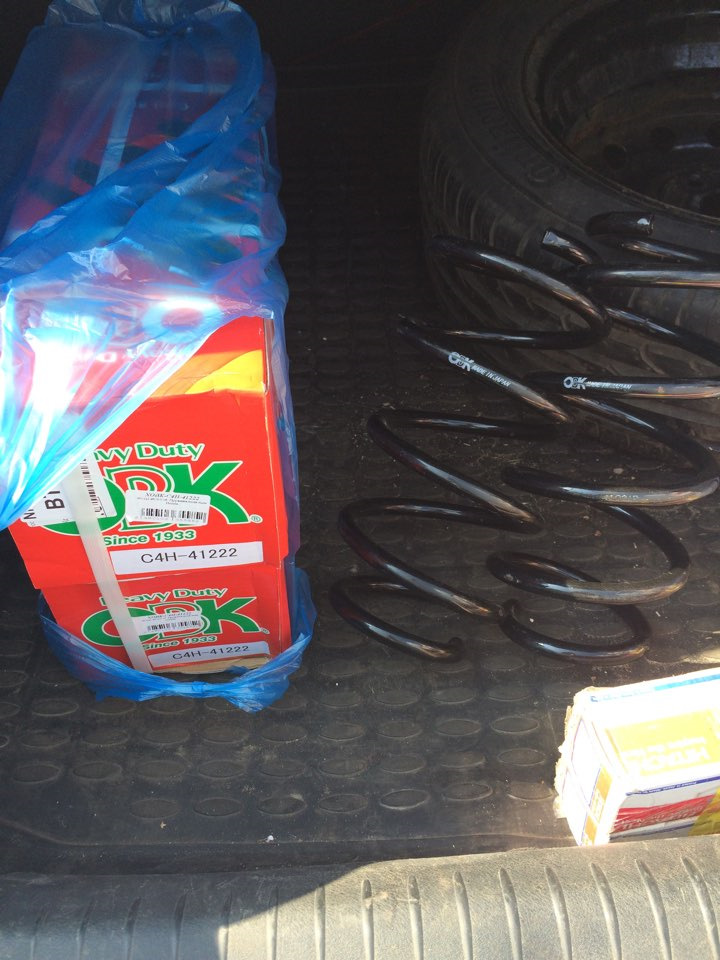 Стойки tokico, пружины обк — Honda Civic 4D (8G), 1,8 л, 2008 года ...