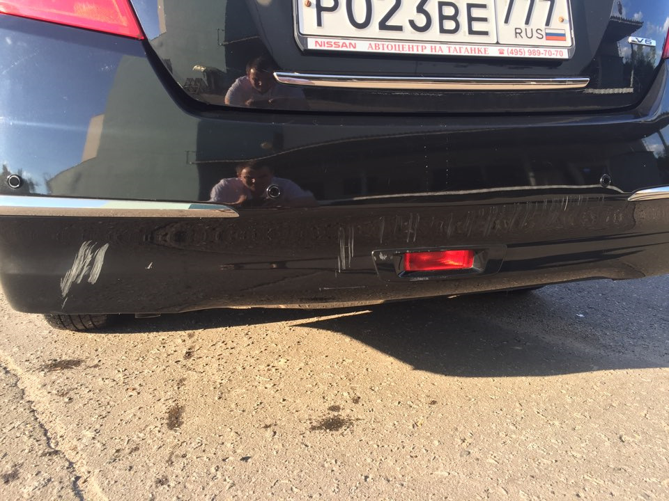 Упс… — Nissan Teana (J32), 2,5 л, 2013 года | кузовной ремонт | DRIVE2