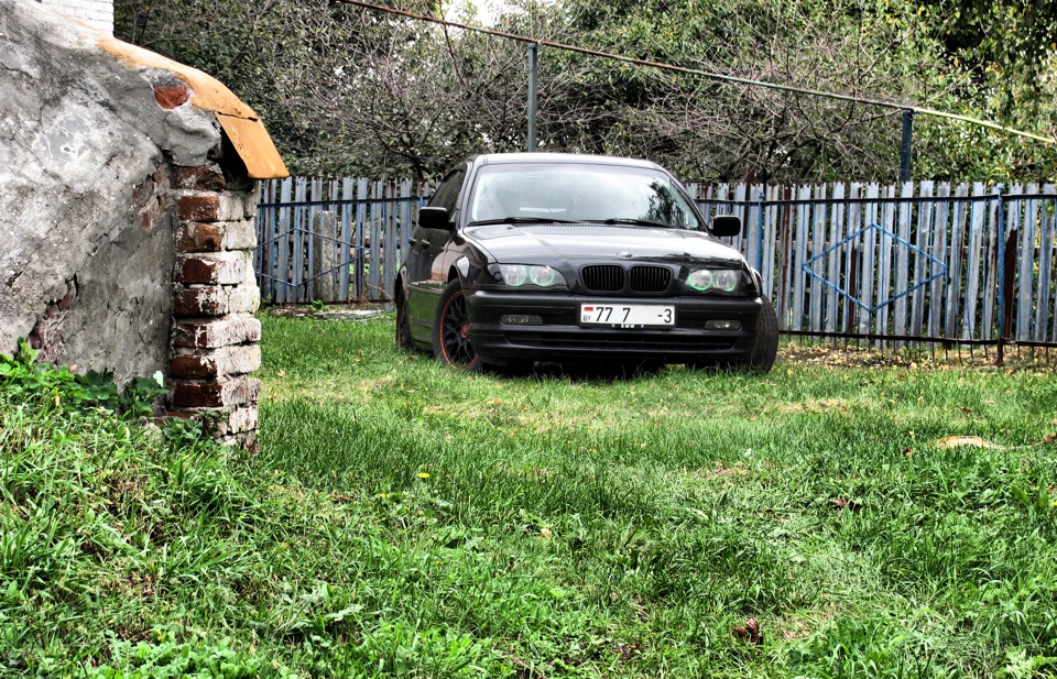 RGB Devil Eyes — BMW 3 series (E46), 2 л, 2001 года | фотография | DRIVE2