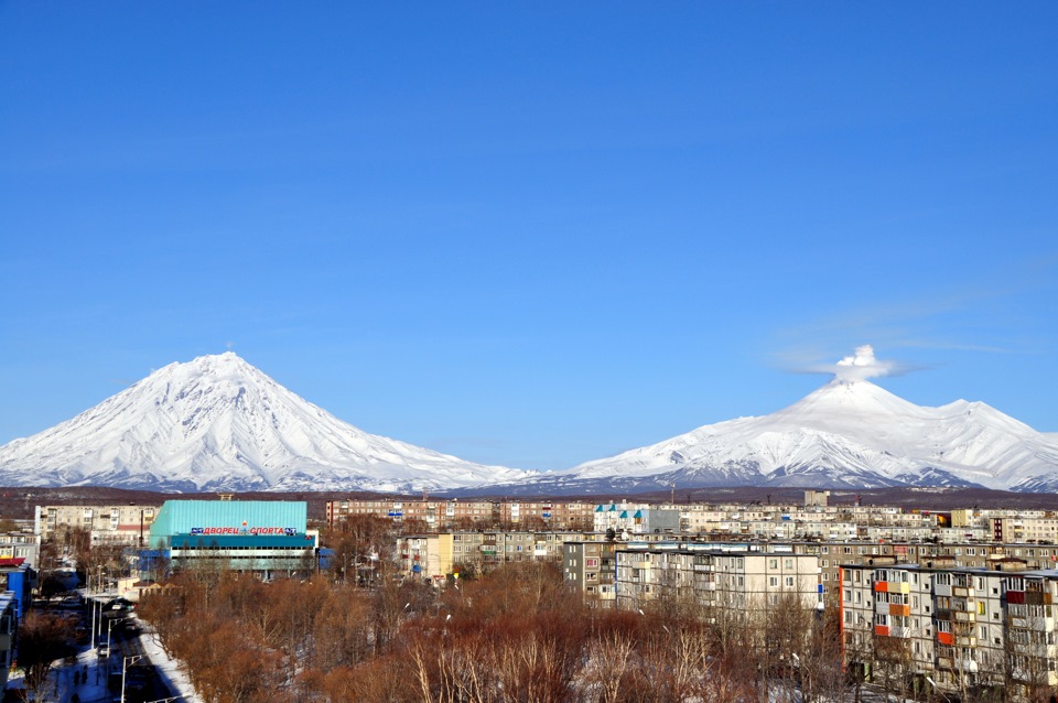 Петропавловск Камчатский вулкан