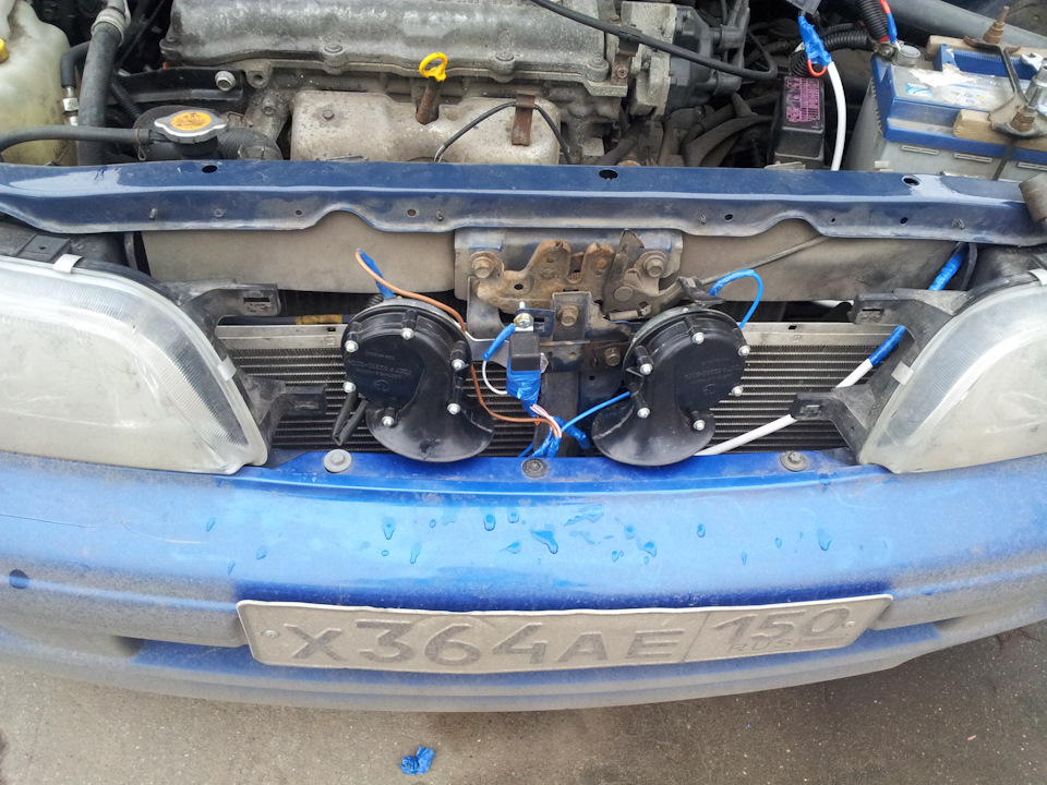 Звук как у больших :) Или установка звукового сигнала от Волги ...