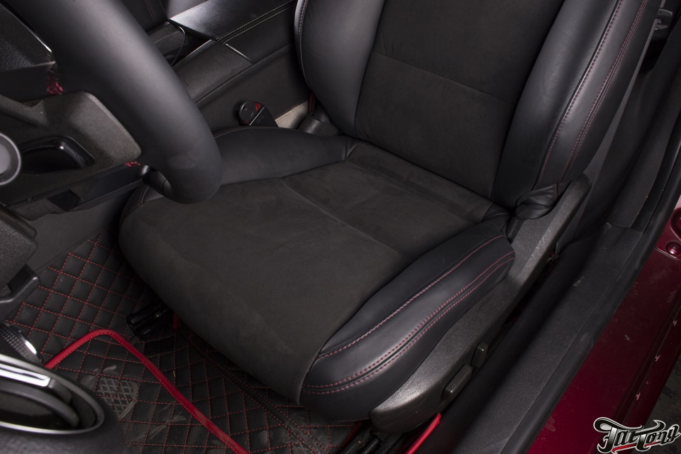 Chevrolet Camaro. Пошив потолка, сидений и руля. — FatTony на DRIVE2