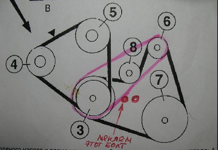 Схема приводного ремня ниссан альмера g15