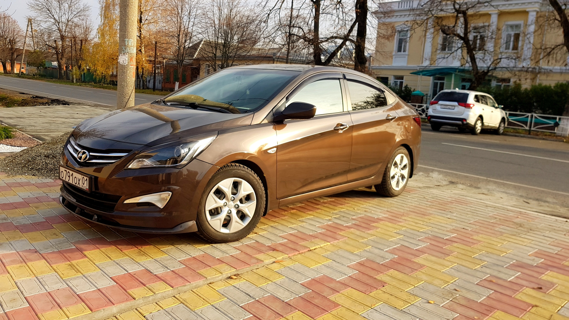 Hyundai solaris цвета