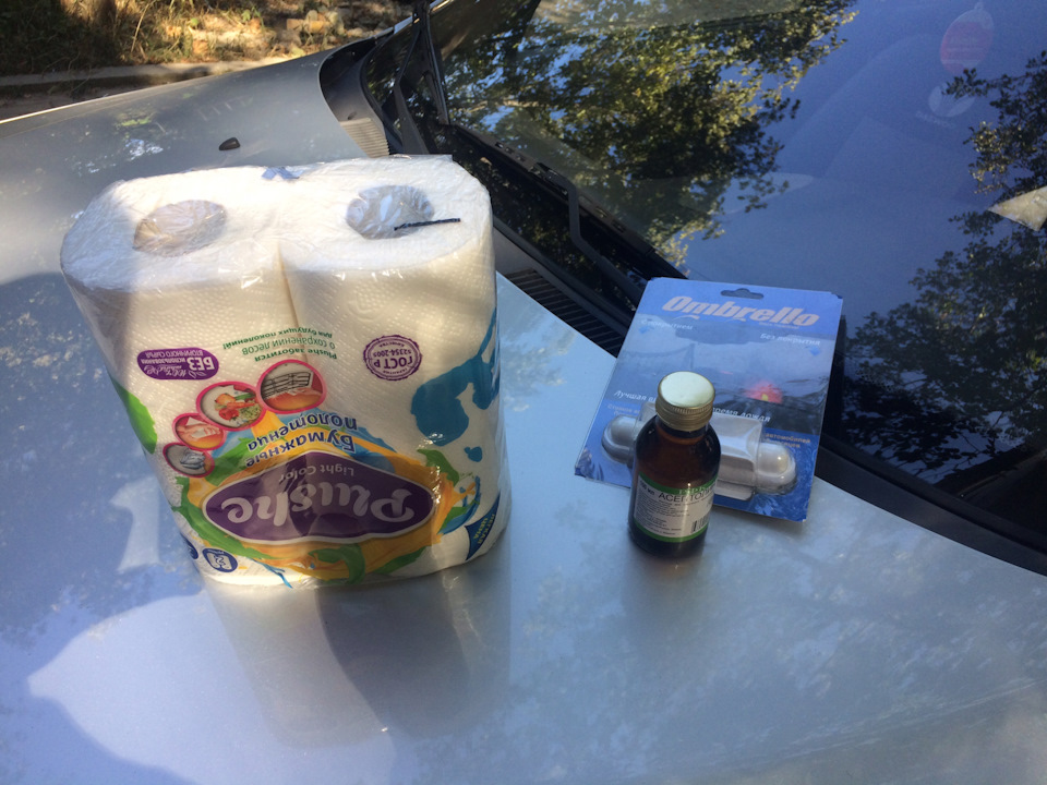 Антидождь на лобовое стекло Ombrello — Daewoo Lanos, 1,5 л., 2008 года ...