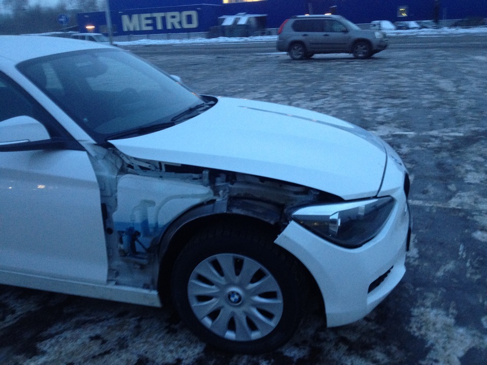 А Вам перезваниваю дилеры или как 2 месяца менять бампер — BMW 1 series ...