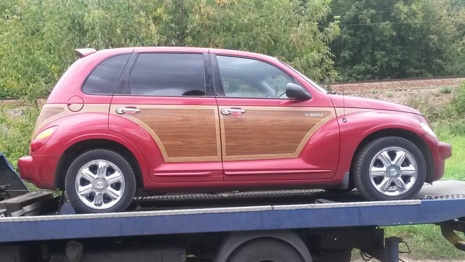 Chrysler PT Cruiser 2.4 бензиновый 2003 | деревянный чемодан на DRIVE2