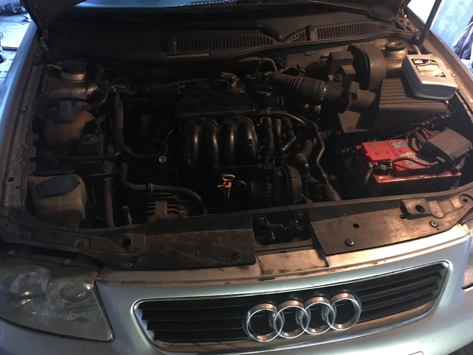 Проверка и доливкам уровня масла в акпп — Audi A3 (8L), 1,6 л, 2001 ...
