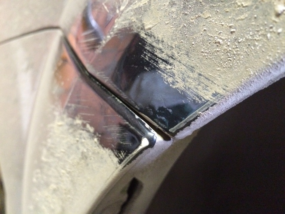 Вот из за этого менять бампер))) — Ford Mondeo IV